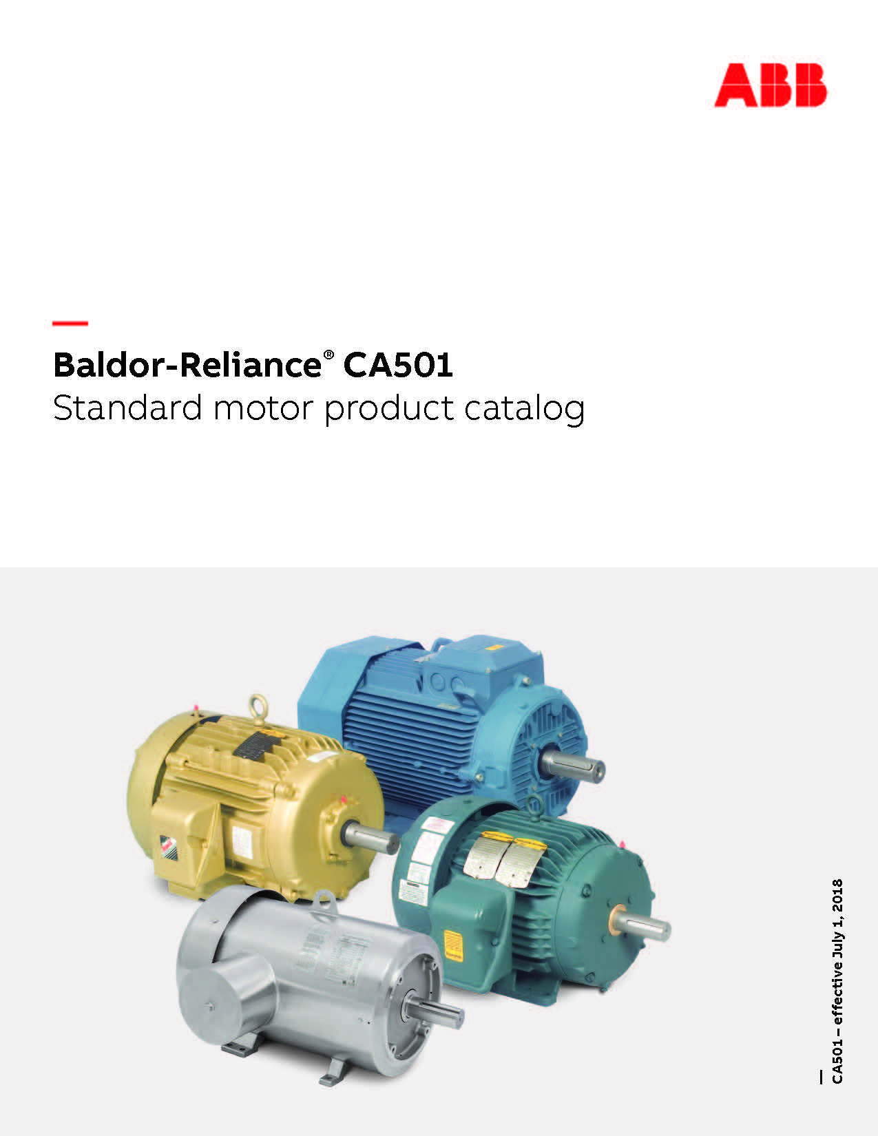 Baldor-CA501-Catalog