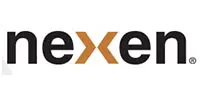 A logo of the word exe